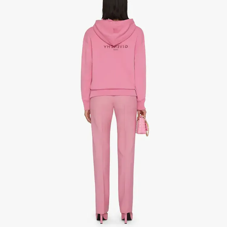 Givenchy Regular Fit Hoodie 'Bright Pink'-3