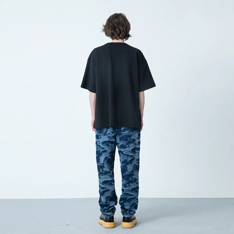 XINYINSU Jeans Unisex Blue-5
