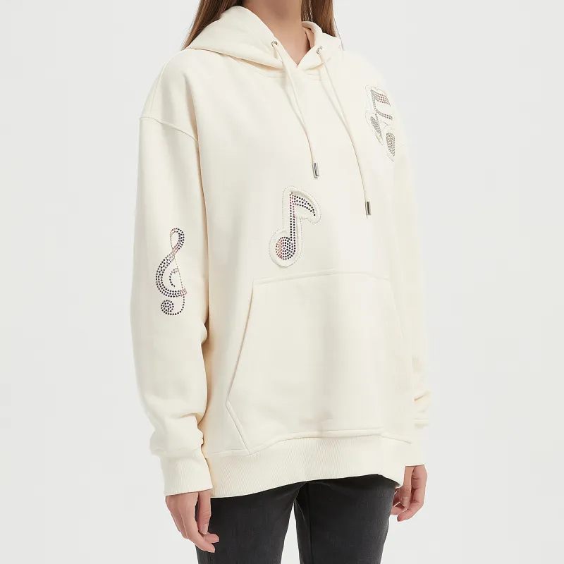 LIUREGALI Sweatshirts Women's Apricot-2