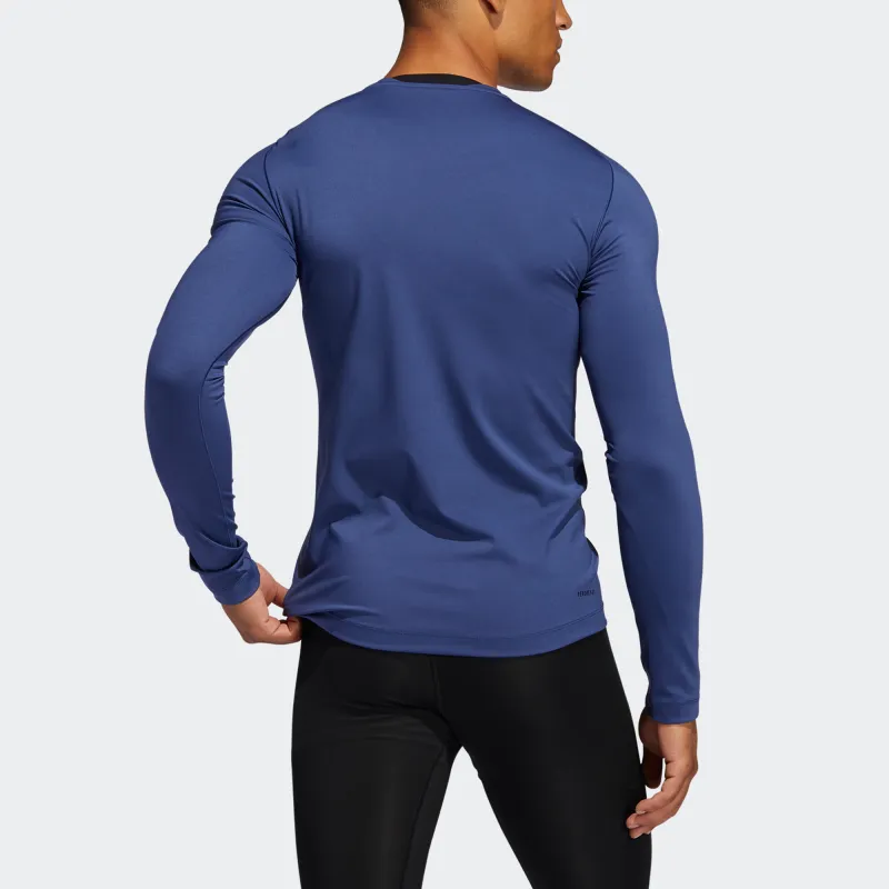 Adidas Raglan Sleeve T Shirt Men's Tech Indigo-2