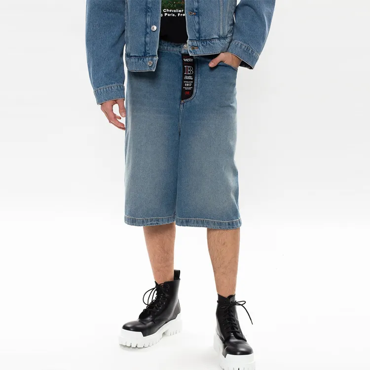 Balenciaga Skater Denim Shorts-2
