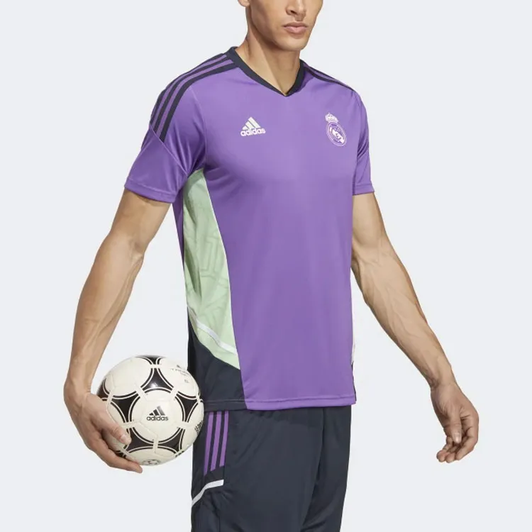 Adidas Free Shipping With AdiClub Real Madrid Condivo 22 Training Jersey-3