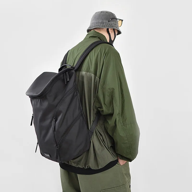 Venque Polyester Backpack Large Size Unisex Multicolor-4