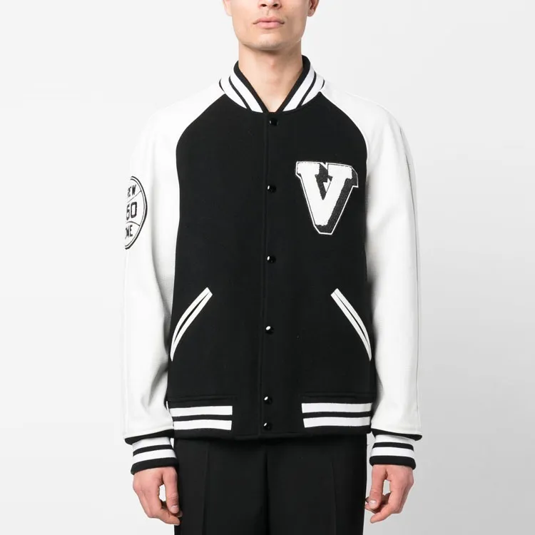 Valentino V Crew Patch Bomber Jacket-2