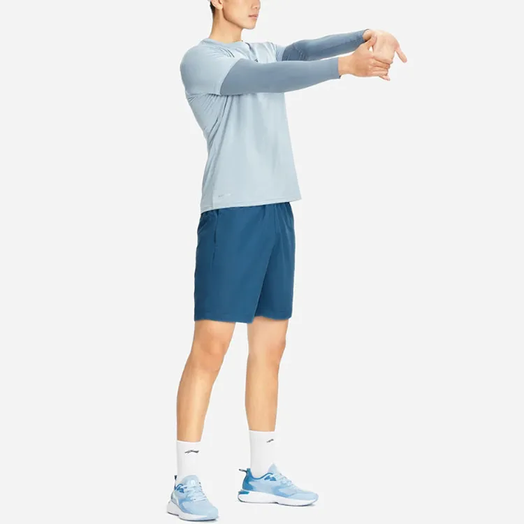 LiNing Fitness Series Sports Shorts Men's Dark Star Blue-3