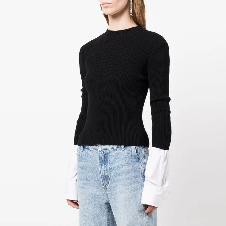 Alexander Wang Sweaters Women's Black/White-3