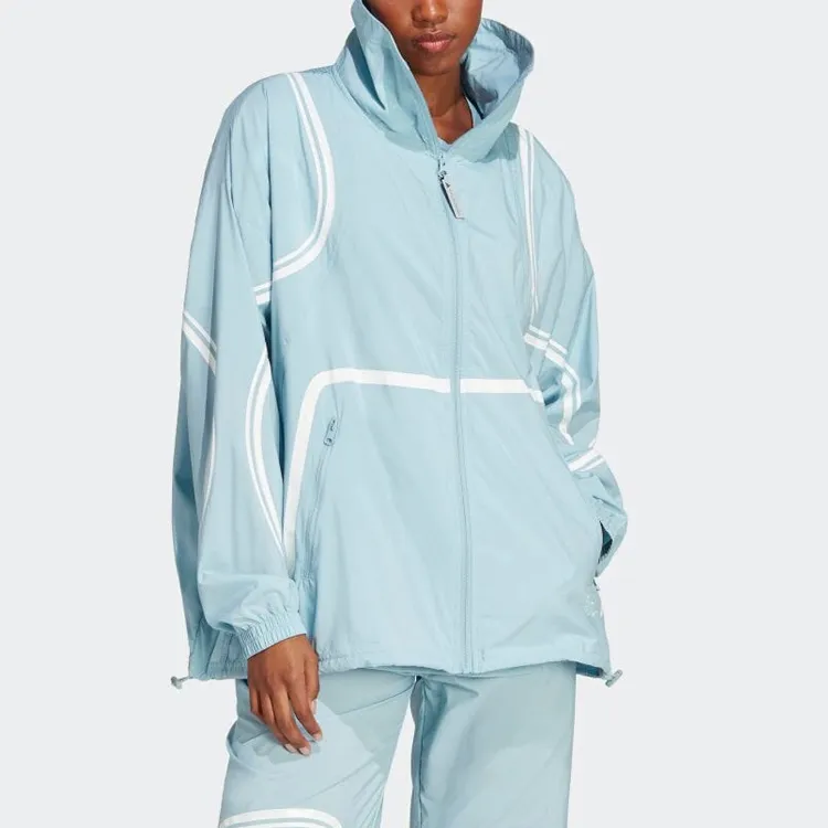 Stella Mccartney X Adidas Jackets Women's Gray Blue-2