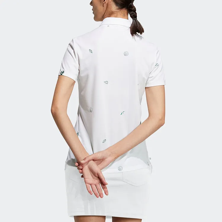 Adidas SS23 French Open Series Polo Shirt Women's White-2