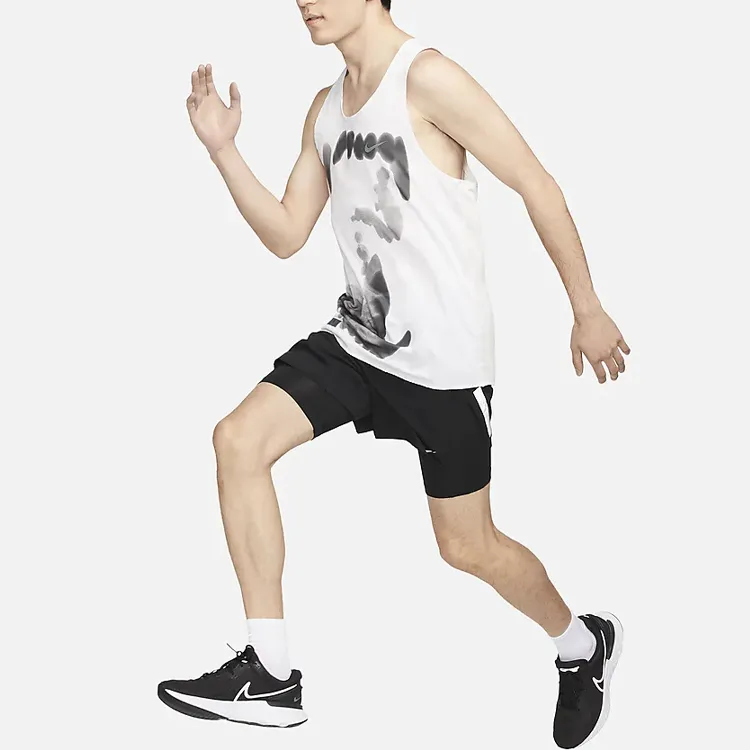 Nike Tank Tops Men White-2