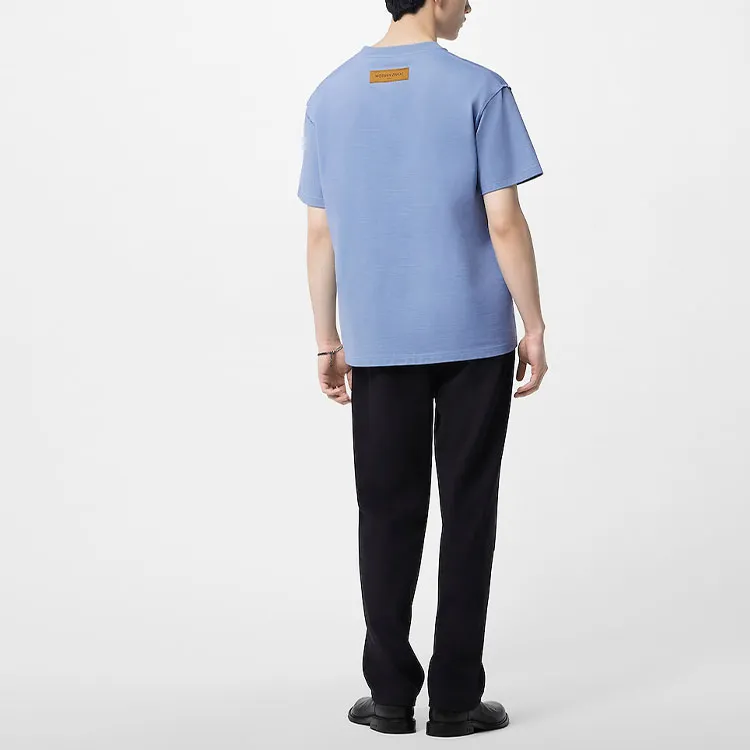 LOUIS VUITTON SS23 T Shirt Men's Indigo-2