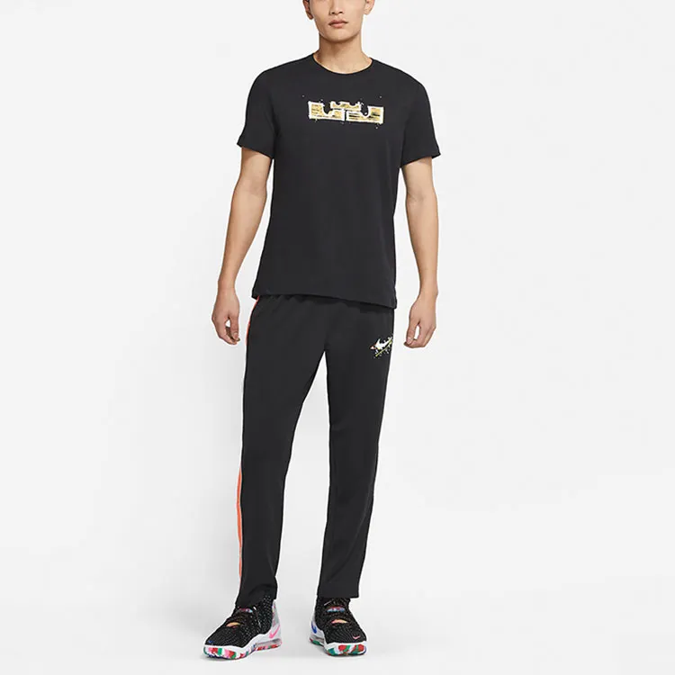 Nike LeBron James Etched Logo Dri Fit T shirt-2