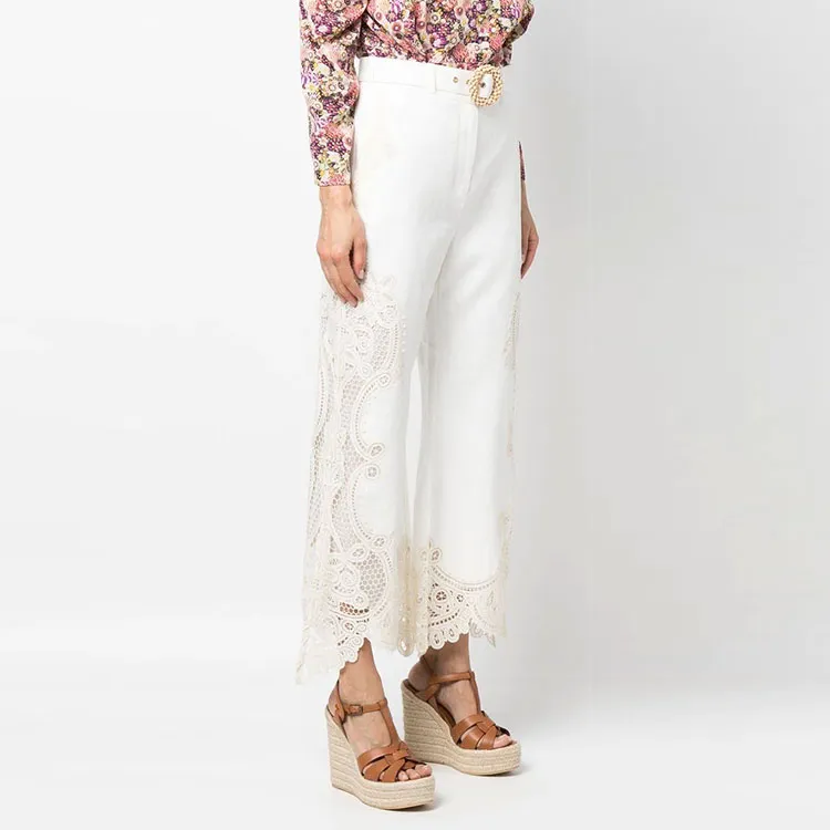 Zimmermann Tiggy Embroidered Trousers-3