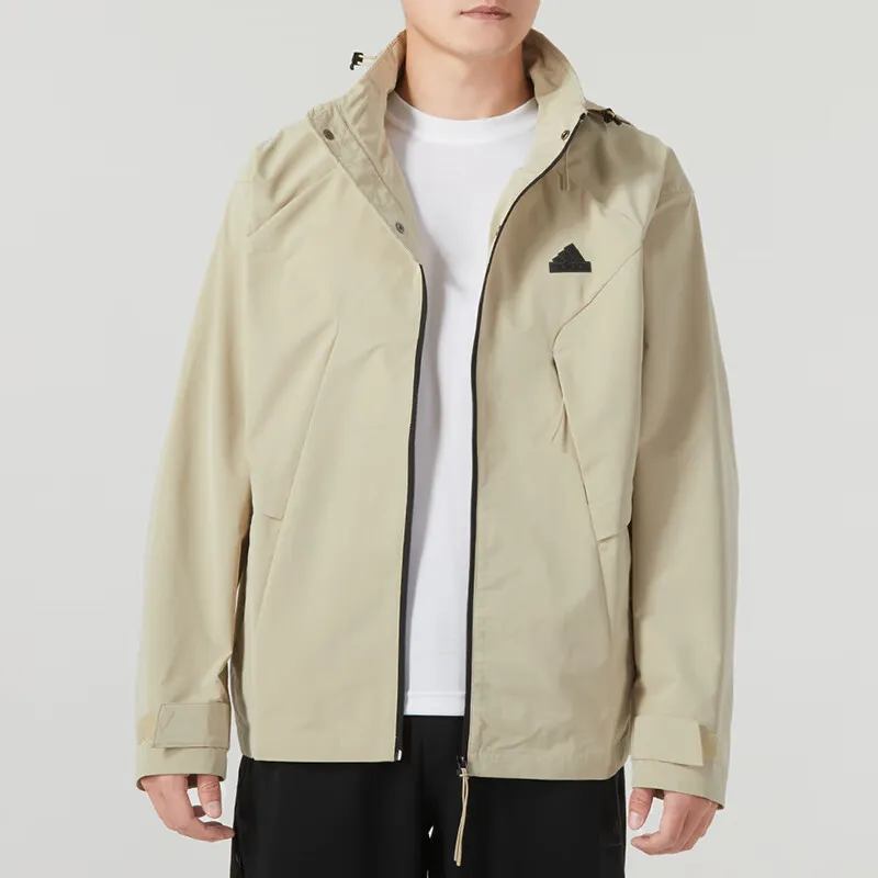Adidas Jackets Men Khaki-4