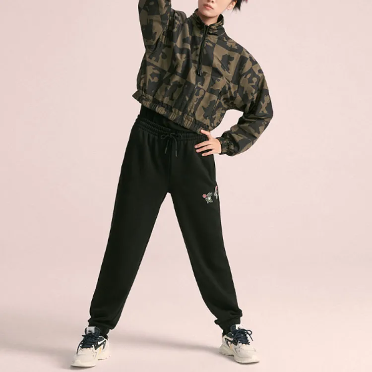 LACOSTE Knitted Sweatpants Unisex Black-2