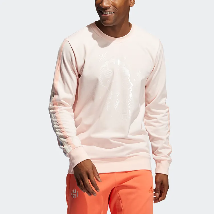 Adidas Sweatshirts Men Pink-2