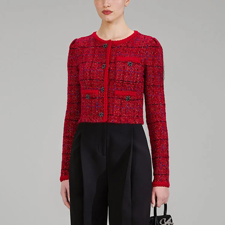 Self portrait FW22 Knitwear Women's Red-3