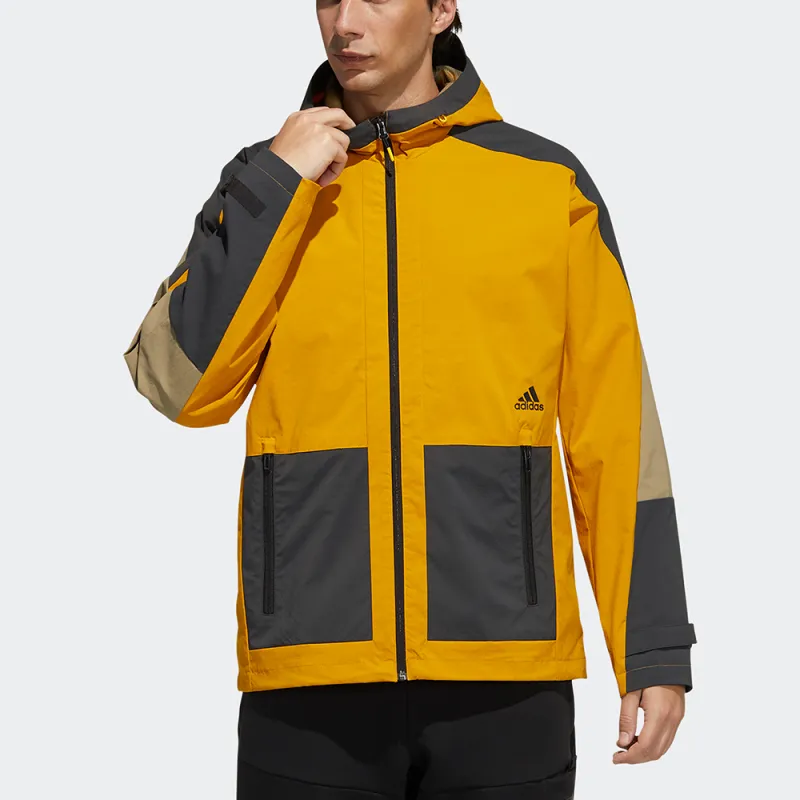 Adidas Jackets Men Gold-2