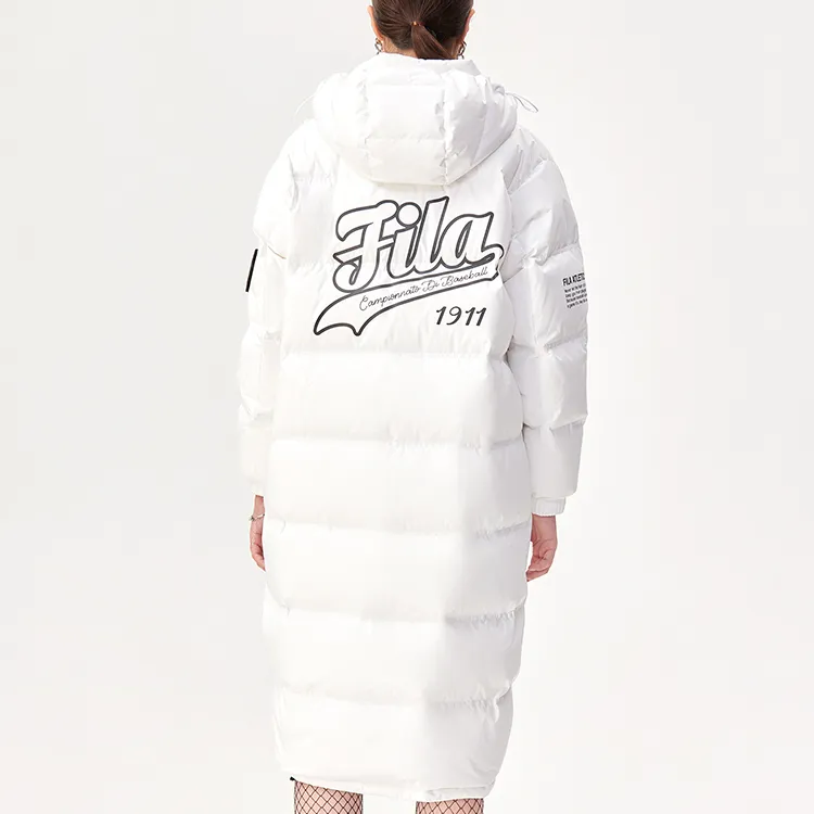 FILA FUSION Down Jacket Winter Women's Standard White-3