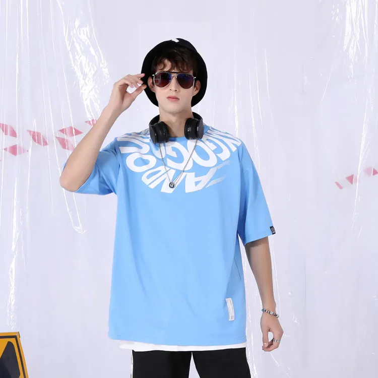 XXGOGO Straight Elbow-Length Sleeved T-Shirt Unisex-7