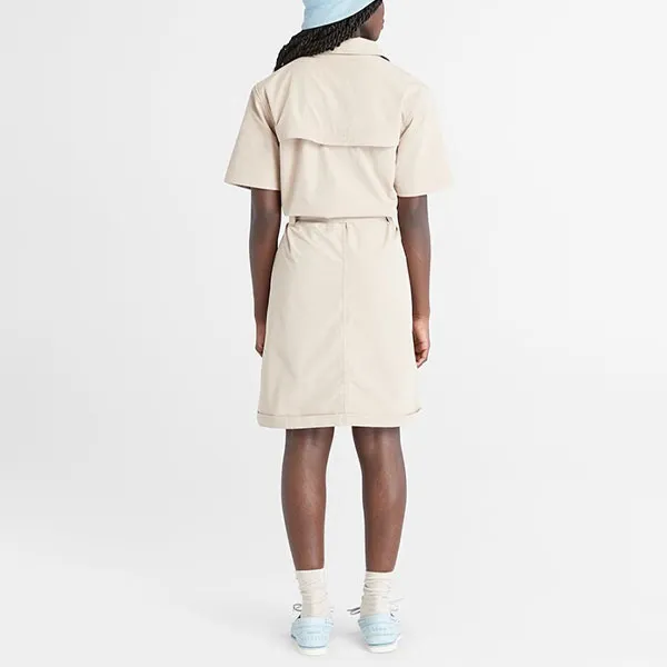 Timberland Short Sleeved Dress Women's Light Mud-2