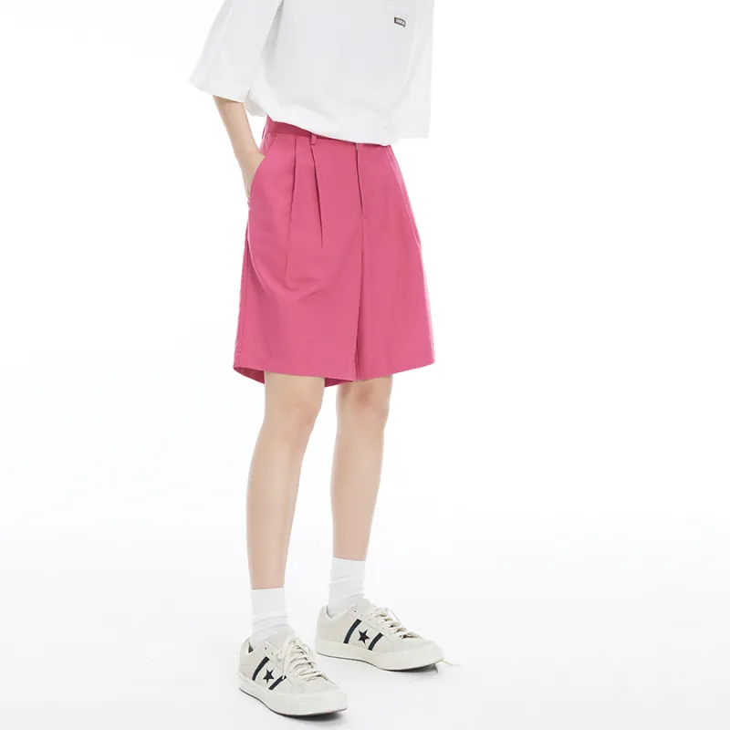 INRM Casual Shorts Women's Dark Pink-3
