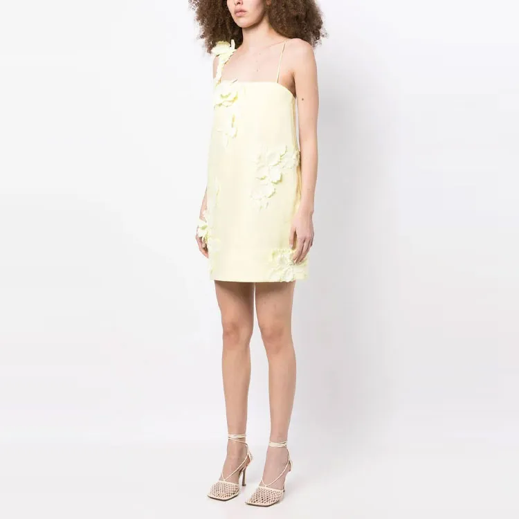 Zimmermann Sleeveless Dresses Women's Pink Wax Yellow-2