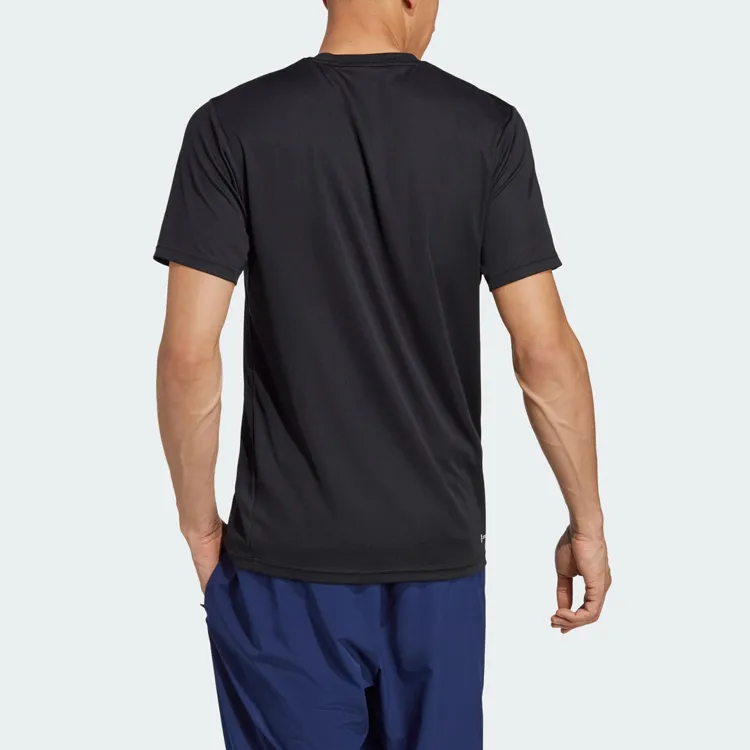Adidas ESSENTIALS T Shirt Men's Black-1