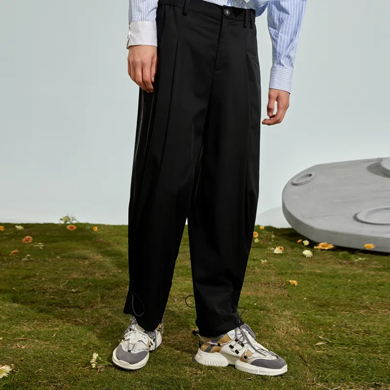 Bosieagender Straight Casual Pants Unisex-10