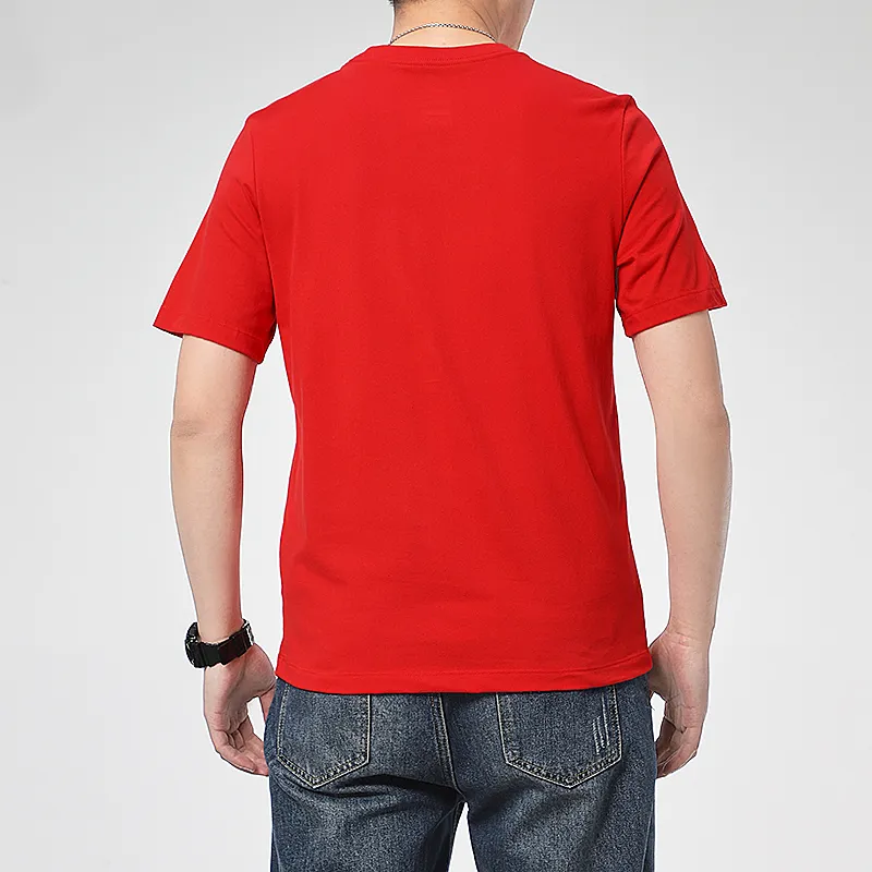 Nike T Shirts Men University Red-3