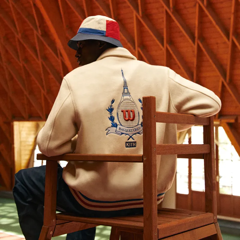 KITH For Wilson Coaches Jacket-3