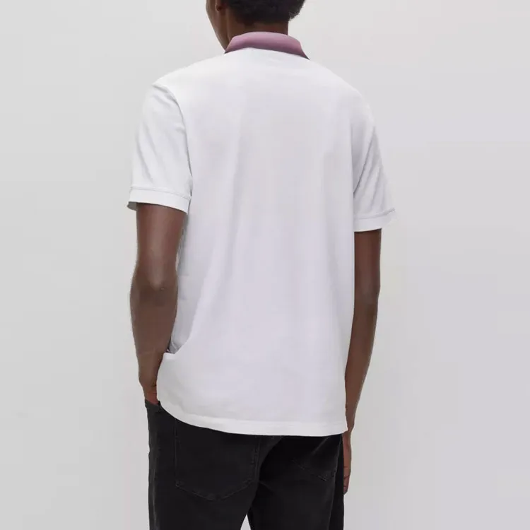 HUGO BOSS Polo Shirts Men White-3