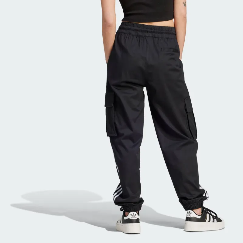 Adidas Originals CARGO PANTS Knitted Sports Pants Women's Black-2