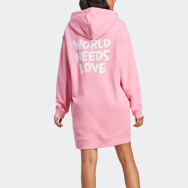 Adidas Casual Long Skirts Women's Blessing Pink-4