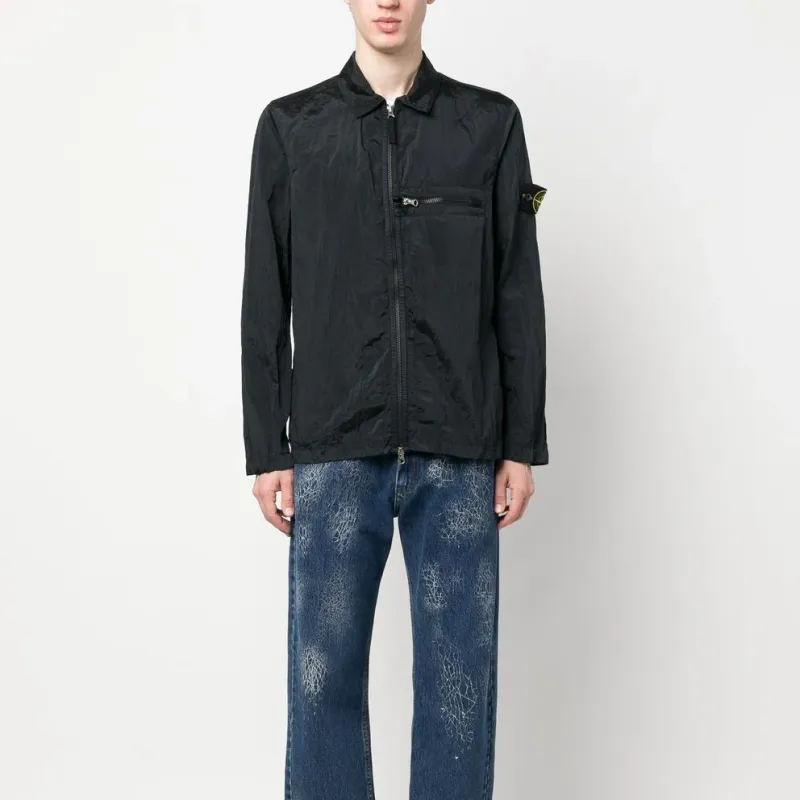 STONE ISLAND SS23 Nylon Meta Jackets Men Black-1