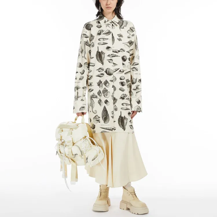SportMax Long Sleeved Dresses Women's Apricot-2