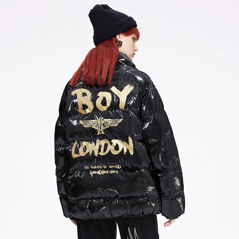 Boy London Puffer Jacket Unisex Black-6