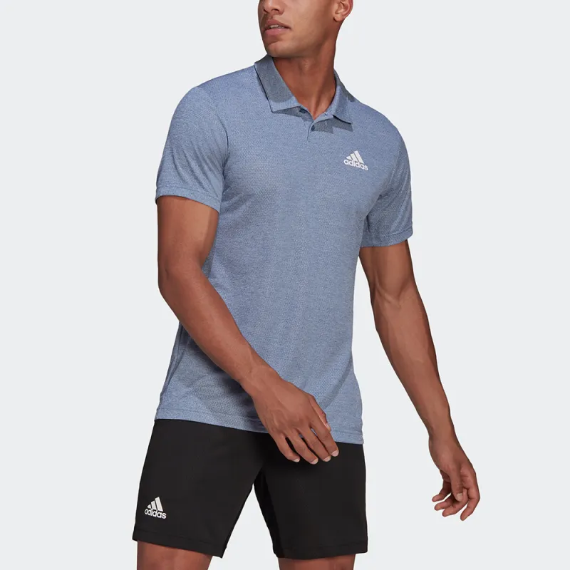 Adidas Polo Shirts Men Blue-1