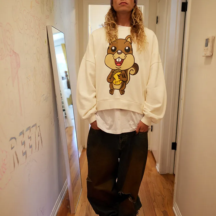 Drew House Sherman Boxy Crewneck-2
