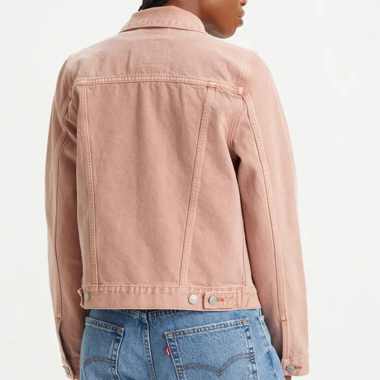 Levis Denim Jackets Women's Pink-3