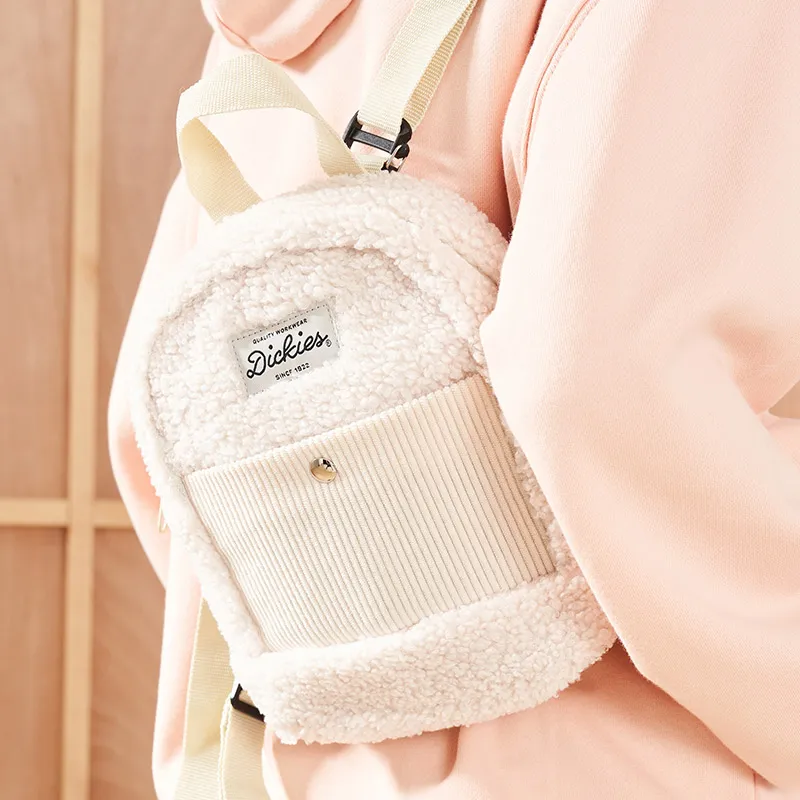 Dickies Sherpa Backpack Mini Unisex Ivory-2