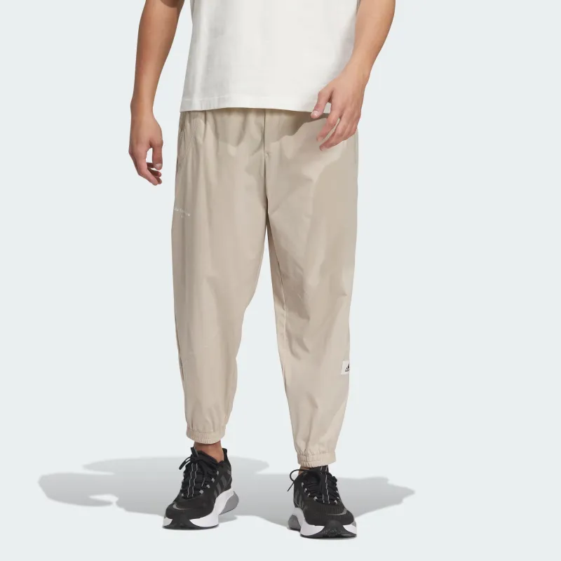 Adidas Casual Pants Men's Beige Umber-2