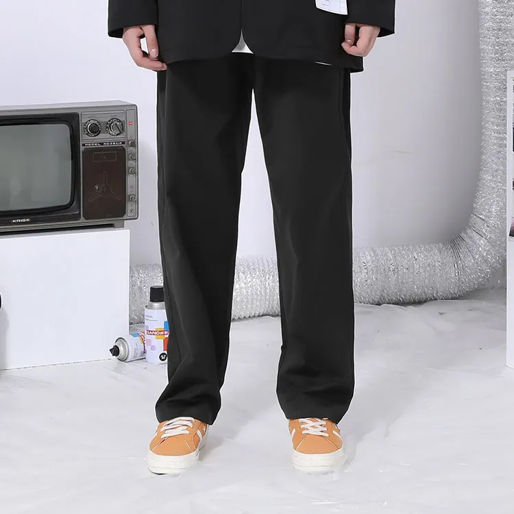 TVX Straight Casual Pants Unisex Black-2