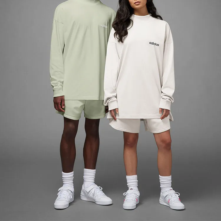Adidas Originals Adidas Basketball Chapter 1 Casual Shorts Unisex Light Green-3