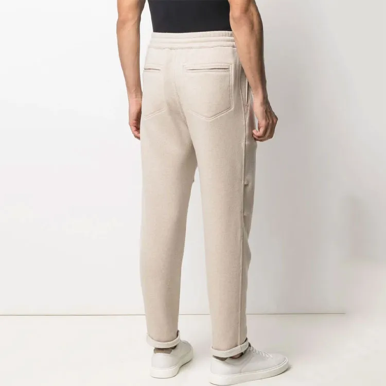 Brunello Cucinelli SS23 Knitted Sweatpants Men's Khaki-2