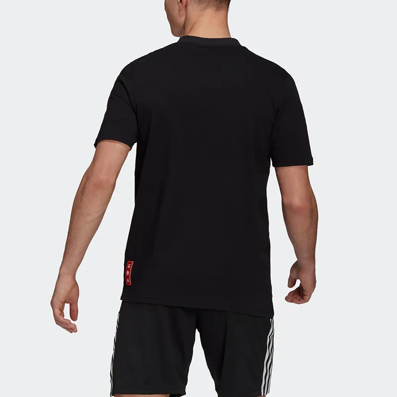 Adidas MANCHESTER UNITED THEATRE OF DREAMS T-Shirt Men's Black-3