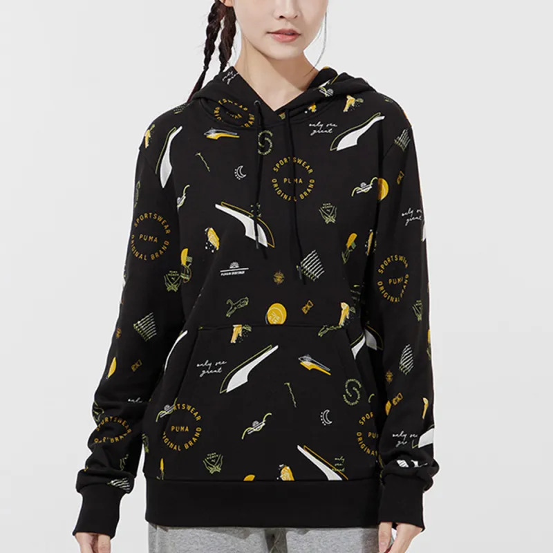 PUMA Sweatshirts Women's Black-1