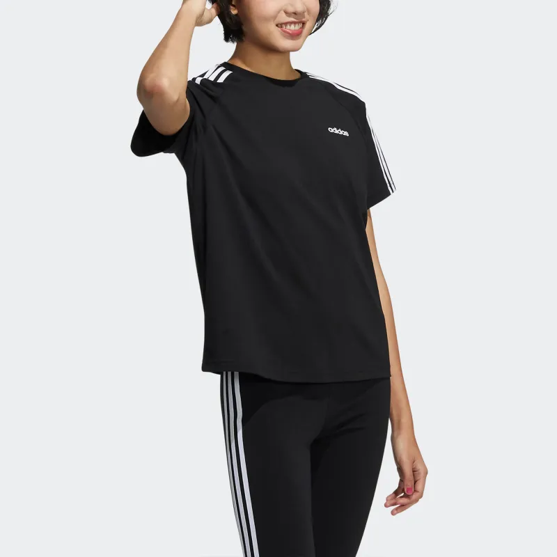 Adidas Neo Raglan Sleeve T Shirt Women's Black-2