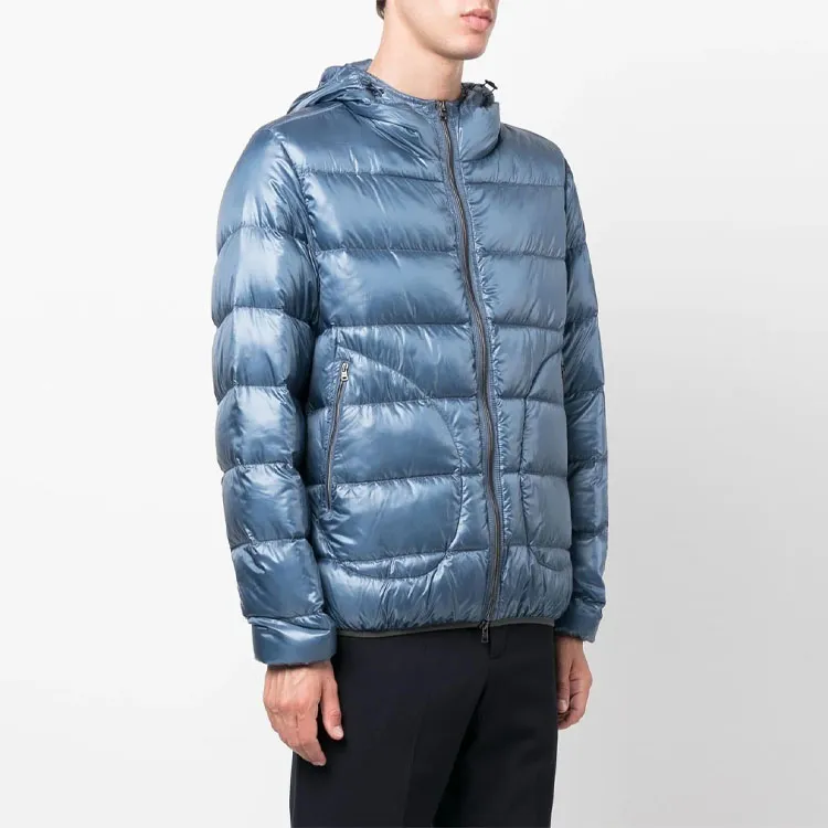 HERNO Ultralight Hooded Padded Down Jacket-3