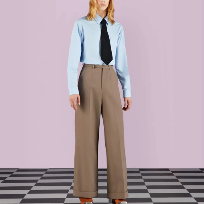 GUCCI SS23 Shirt Men's Light Blue-2