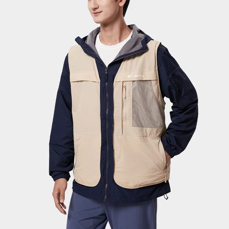 Columbia Vests Men Khaki-5